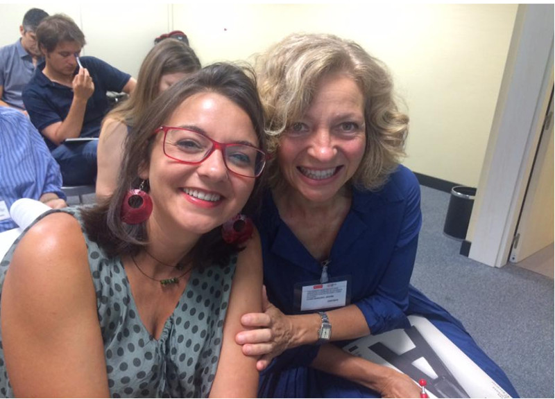 Begoña Llovet y Ana Cózar, curso en El Escorial