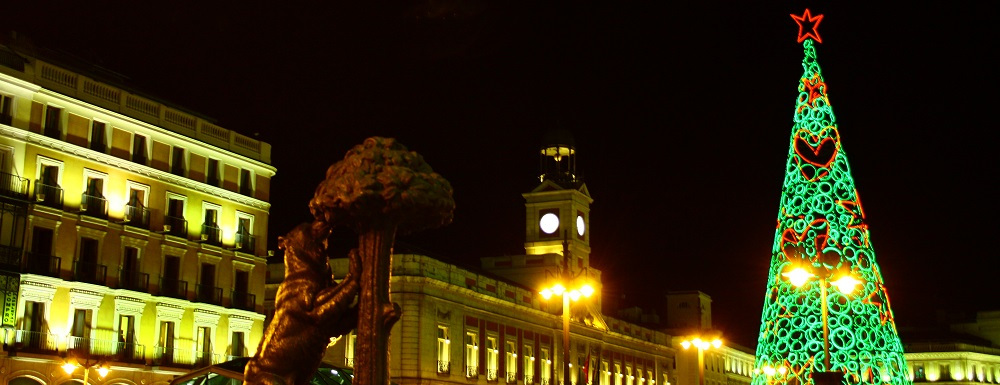 Navidad en Madrid con el grupo de Brasil