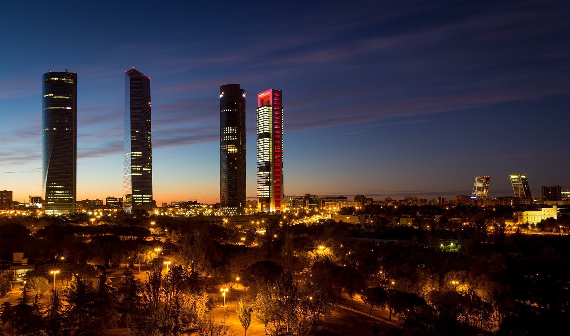 Madrid towers