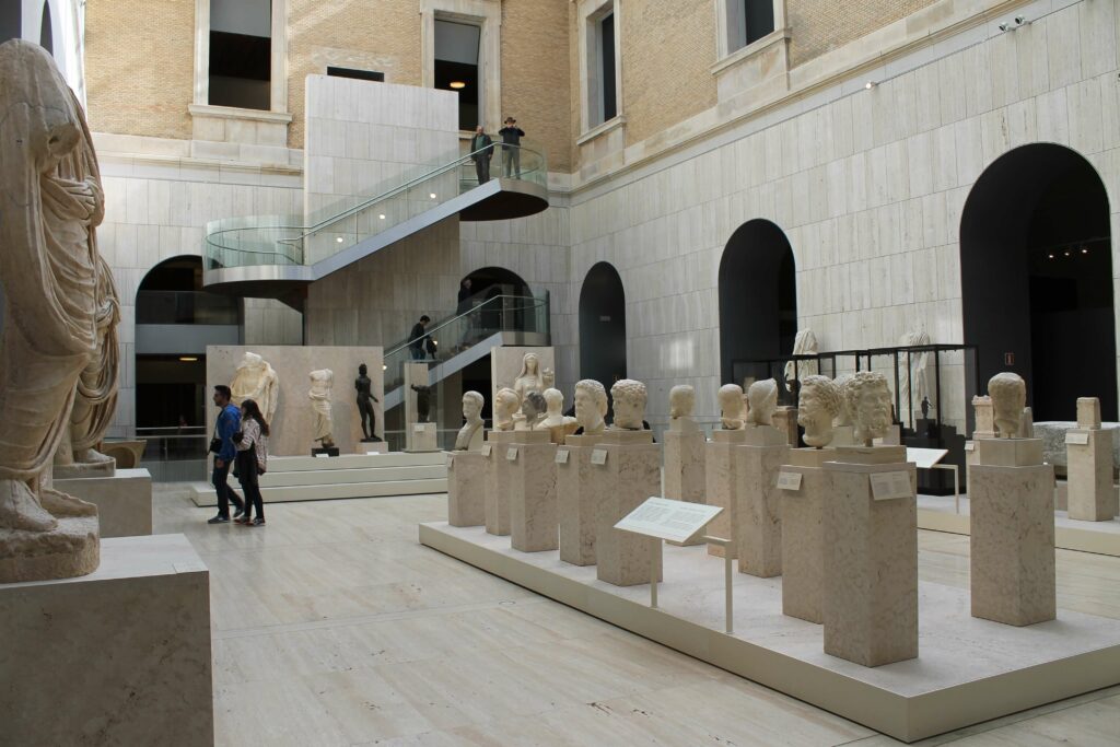 Gimkana museo Arqueologico Nacional Madrid