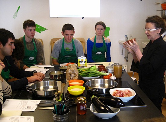 Clase de cocina española