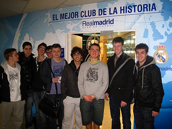 Visita al Estadio Santiago Bernabeu