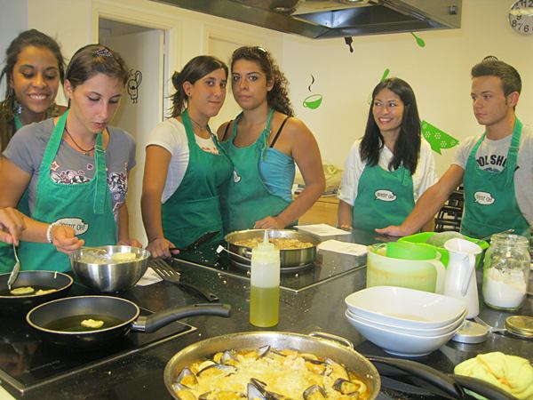 Grupo Ipssar Palermo -  Clase de cocina